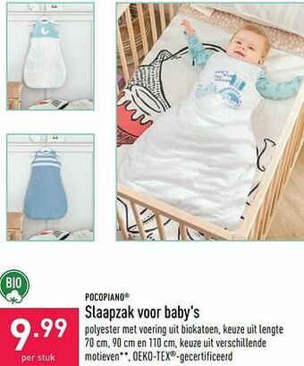 ALDI Slaapzak voor baby`s aanbieding