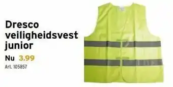 GAMMA Dresco veiligheidsvest junior aanbieding