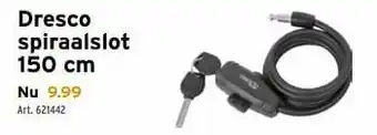 GAMMA Dresco spiraalslot aanbieding