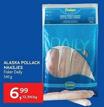 Alvo Alaska pollack haasjes fisker daily aanbieding