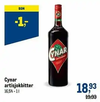 Cynar artisjokbitter