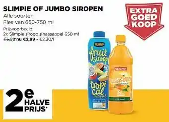 Slimpie siroop sinaasappel