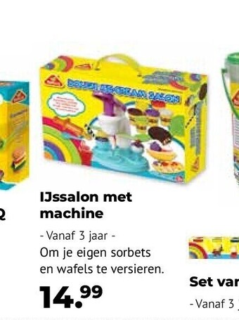 Europoint Ijssalon met machine aanbieding