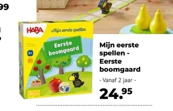 Europoint Mijn eerste spellen - eerste boomgaard aanbieding