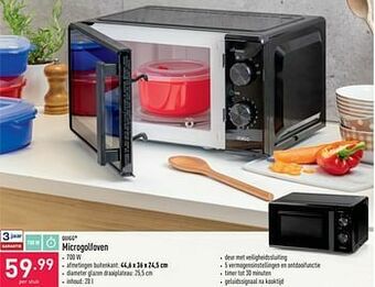 ALDI Quigg microgolfoven aanbieding