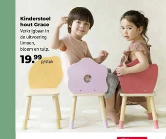 Kinderstoel hout grace