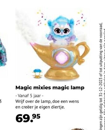 Europoint Magic mixies magic lamp aanbieding