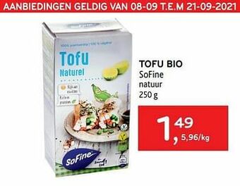 Tofu bio sofine