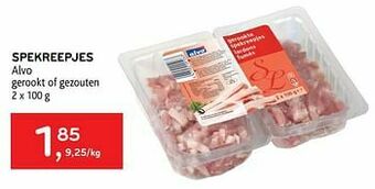 Alvo Spekreepjes alvo aanbieding