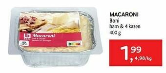 Alvo Macaroni boni aanbieding