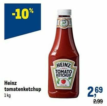 Makro Heinz tomatenketchup aanbieding