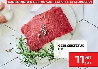 Alvo Gezinsbiefstuk rund aanbieding