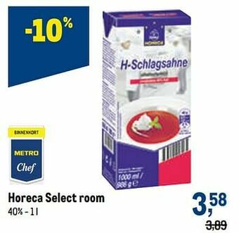 Makro Horeca select room aanbieding