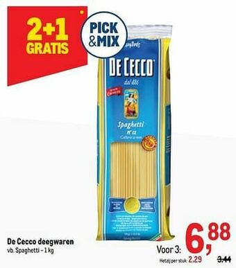De cecco deegwaren spaghetti