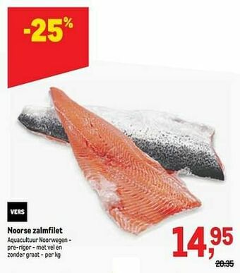 Noorse zalmfilet