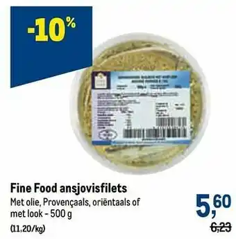 Fine food ansjovisfilets