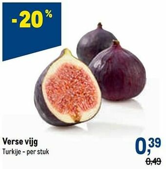 Makro Verse vijg aanbieding