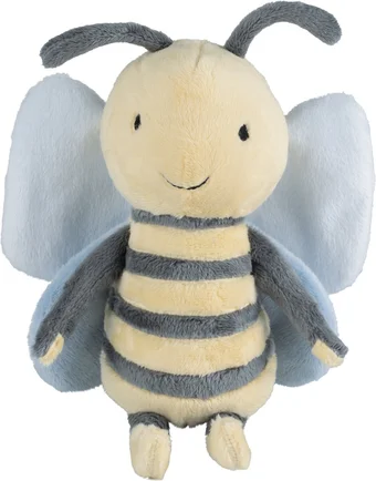 Happy horse bij benja knuffel 20cm - blauw/geel - baby knuffel