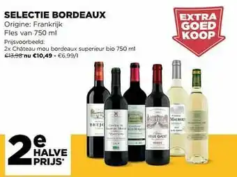 Jumbo Château mou bordeaux superieur bio aanbieding