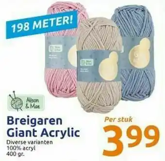 Breigaren giant acrylic