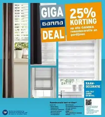 GAMMA Raamdecoratie kant-en-klaar aanbieding