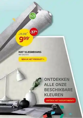 Brico Mat vliesbehang aanbieding
