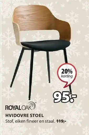 Jysk Hvidovre stoel aanbieding