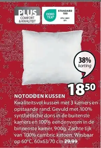 Jysk Notodden kussen aanbieding