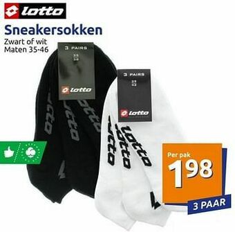 Action Sneakersokken aanbieding