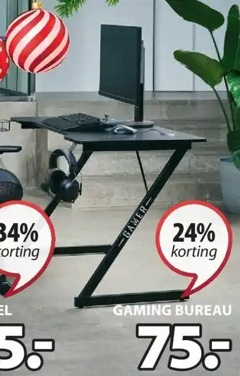 Jysk Halsted gaming bureau aanbieding