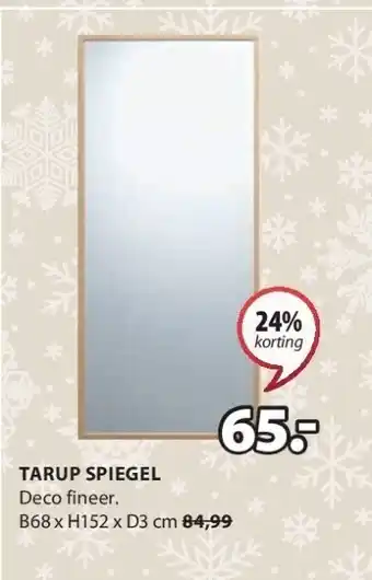 Jysk Tarup spiegel aanbieding