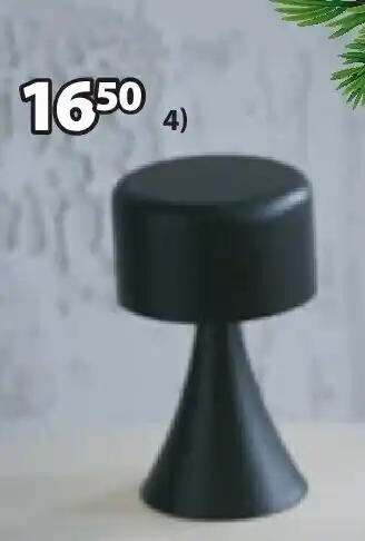 Jysk Jacob lamp op batterijen aanbieding