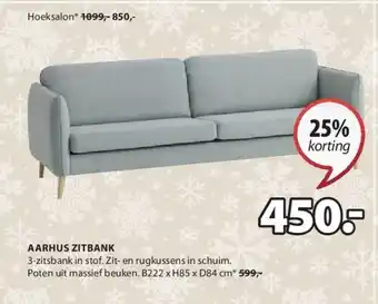 Jysk Aarhus zitbank aanbieding