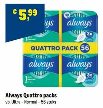 Always quattro packs ultra - normal