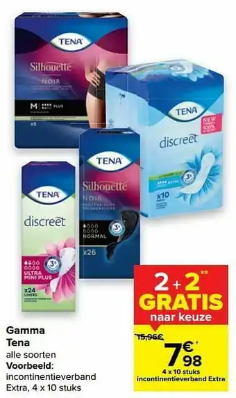 Tena incontinentieverband extra
