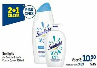 Makro Sunlight douche + bad - classic care aanbieding
