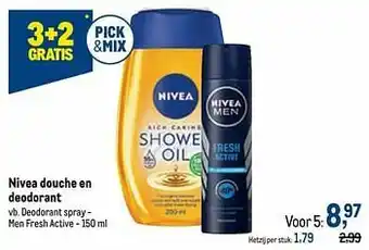 Deodorant spray - men fresh active
