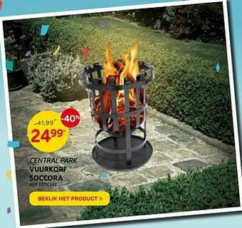 Brico Vuurkorf soccora aanbieding