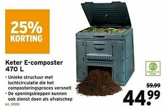 GAMMA Keter e-composter aanbieding