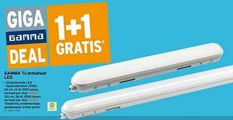 GAMMA Gamma tl-armatuur led aanbieding