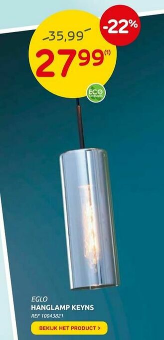 Brico Hanglamp keyns aanbieding