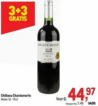Makro Château chantemerle aanbieding