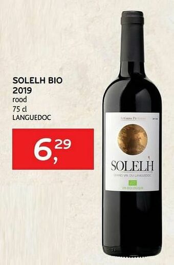 Alvo Solelh bio 2019 rood aanbieding