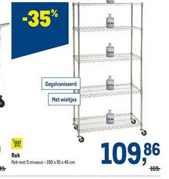 Makro Rek aanbieding
