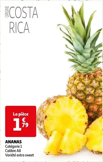 Auchan ANANAS aanbieding