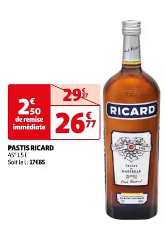 Auchan PASTIS RICARD aanbieding