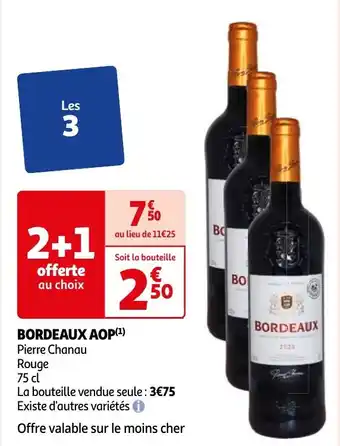 Auchan BORDEAUX AOP aanbieding