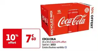 Auchan COCA COLA aanbieding