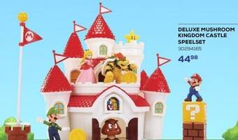 Supra Bazar Deluxe mushroom kingdom castle speelset aanbieding