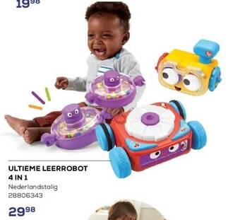 Supra Bazar Ultieme leerrobot 4 in 1 aanbieding